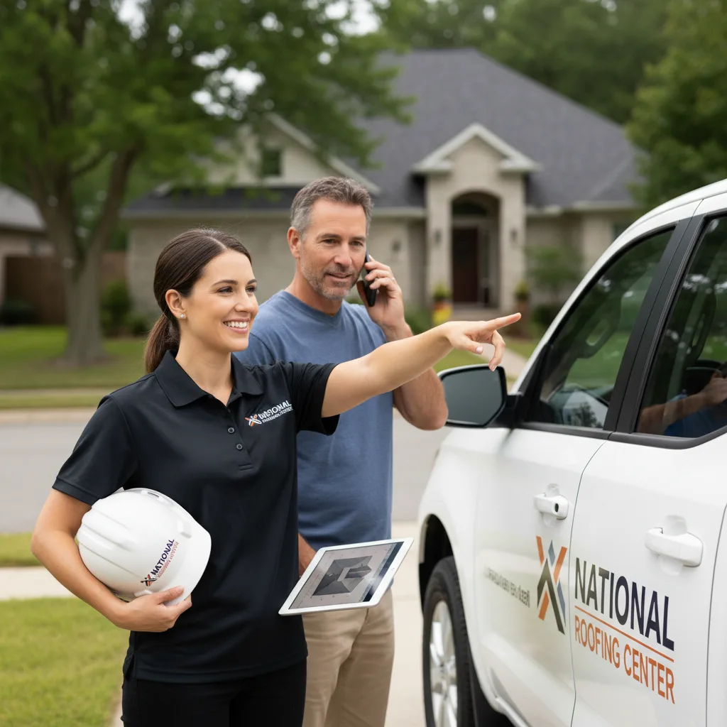 National Roofing Center customer support in Mystic